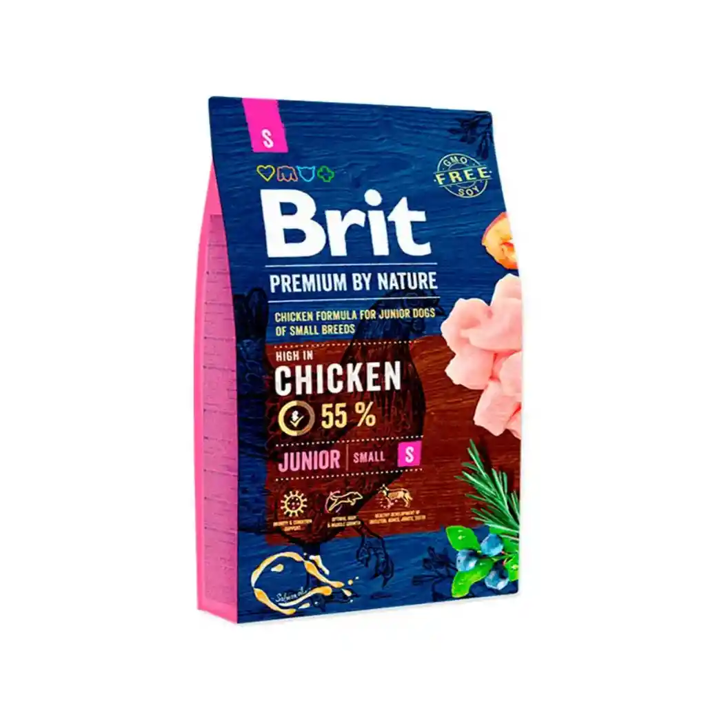 Brit Premium By Nature Junior Small 3 Kg