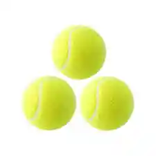 3 Pelotas De Tenis Amariilas