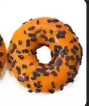 Donuts Rellna Chocolate Cobertura De Naranja