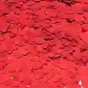 Set De Confeti/glitter Rojo 4 U.