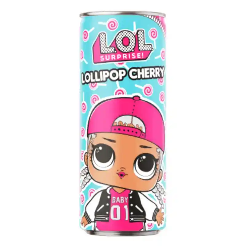 Bebida Lol Lollipop Cherry 250ml