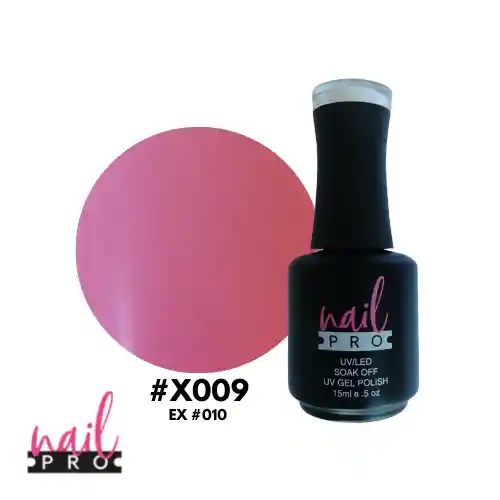 Esmalte Permanente Nail Pro X009