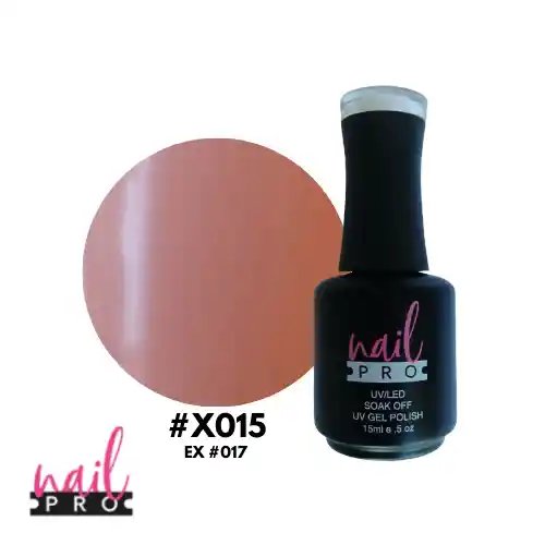 Esmalte Permanente Nail Pro X015