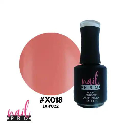 Esmalte Permanente Nail Pro X018