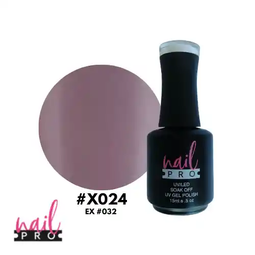 Esmalte Permanente Nail Pro X024