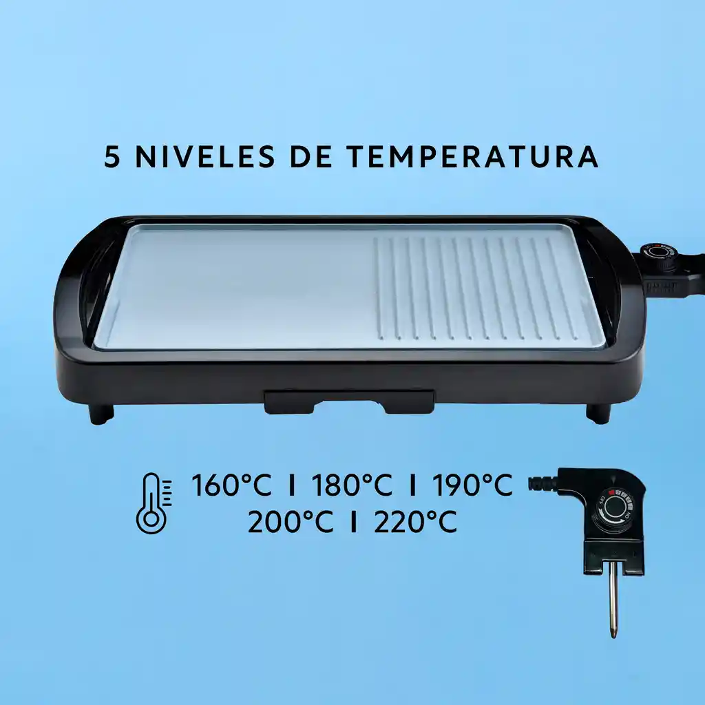 Parrilla Eléctrica Pitceramic Con Cerámica Easyways