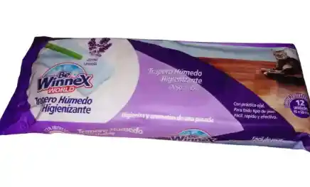 Trapero Humedo Winnex 12un Lavanda