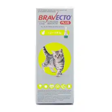 Bravecto Plus Gato 1.2 A 2.8kg