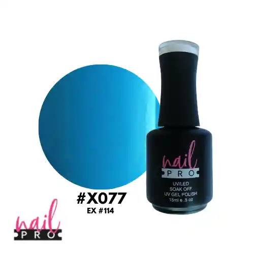 Nail Pro Esmalte Permanente X077 Calipso