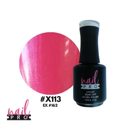 Nail Pro Esmalte Permanente X113 Rosa Perlado