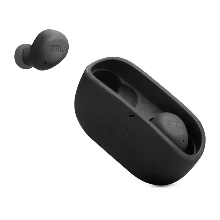 Audífonos Jbl Inalámbricos Bluetooth In Ear Tws Wave Buds Negro