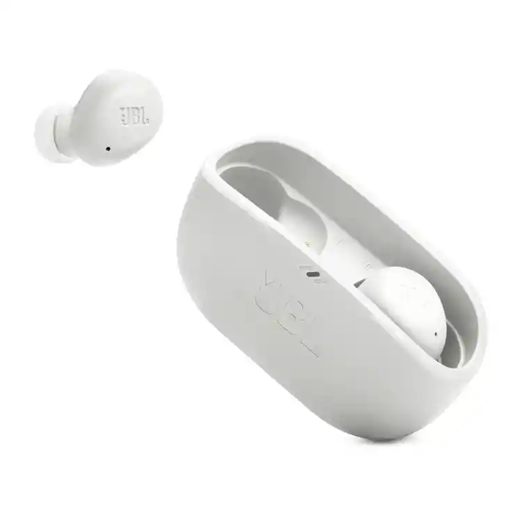 Audífonos Jbl Inalámbricos Bluetooth In Ear Tws Wave Buds Blanco