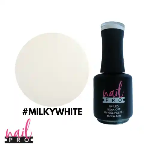 Nail Pro Esmalte Permanente Milky White Base Francesa