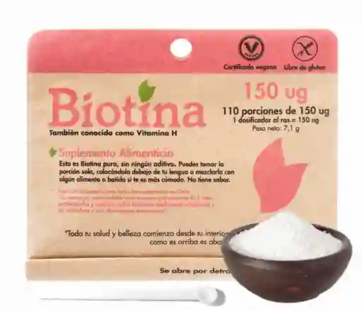 Biotina 150ug X 110 Dosis