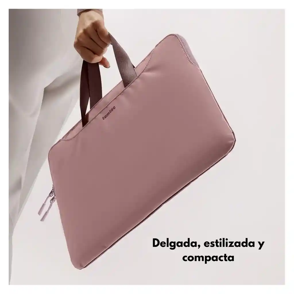 Tomtoc Funda Light-a21 Bicolor Laptop/tablet 13" - 14" - Rosado