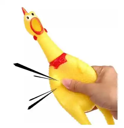 Mondo Mascotas - Juguete Pollo Grande Con Sonido Para Perros