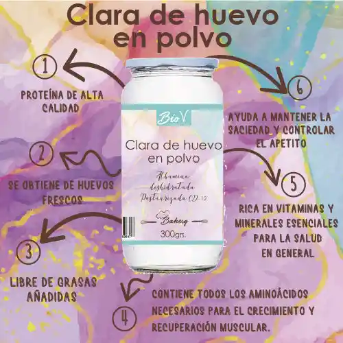 Albumina / Clara De Huevo Deshidratada