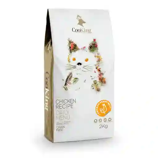 Cooking Grain Free Chicken Gatos 2 Kg