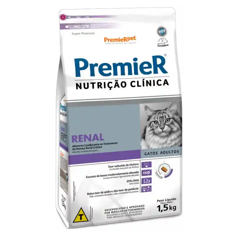 Premier Nutrición Clínica Gato Renal 1,5 Kg