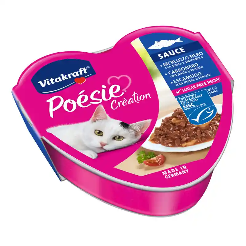 Vitakraft Poésie Creation Pescado 85 Gr