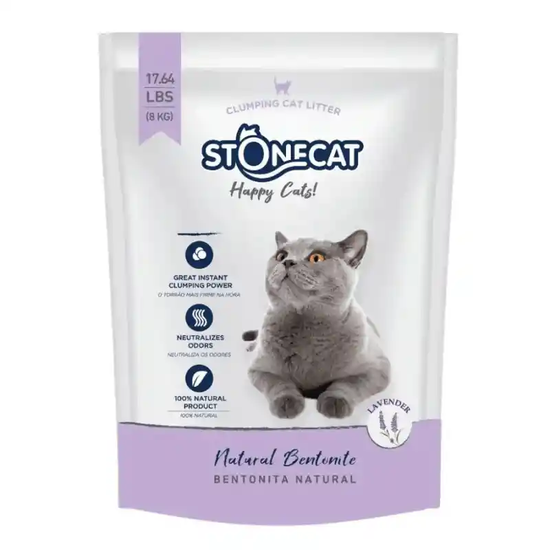 Stone Cat Arena Sanitaria 8 Kg Aroma Lavanda