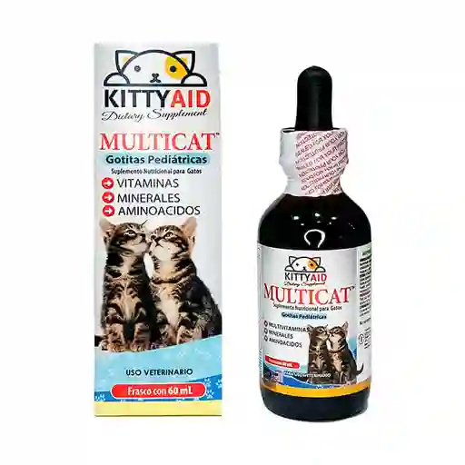 Kitty Aid Multicat 60 Ml