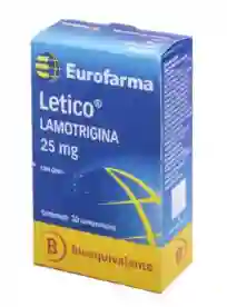 Lamotrigina (letico) Com 25 Mg X 30