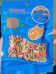 Pellet Flotante Multicolor Para Tortugas Acqua Fish