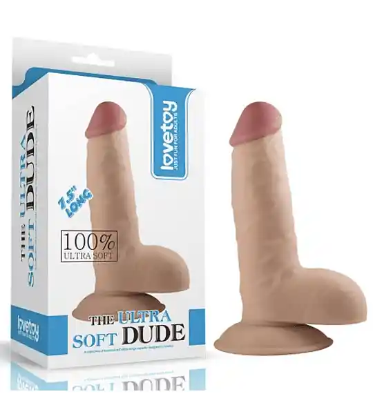 Dildo Lovetoy The Ultra Soft Dude 18 Cm