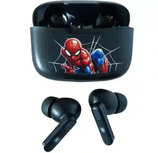 Sakar Marvel Spider-man Audífonos Earbuds Touch Control (charge Case Incluida)