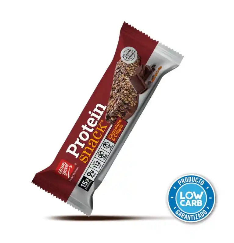 Barra Protein Snack Your Goal Chocolate Crispis