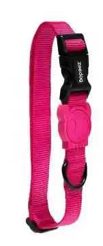 Zee Dog - Pink Led Collar Medium (37-53 Cm)