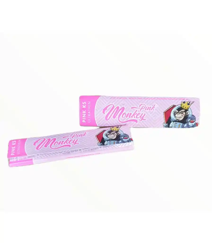 Papelillo King Size Slim Pink Monkey King