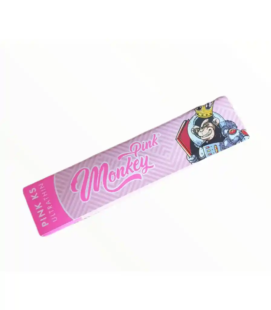 Papelillo King Size Slim Pink Monkey King