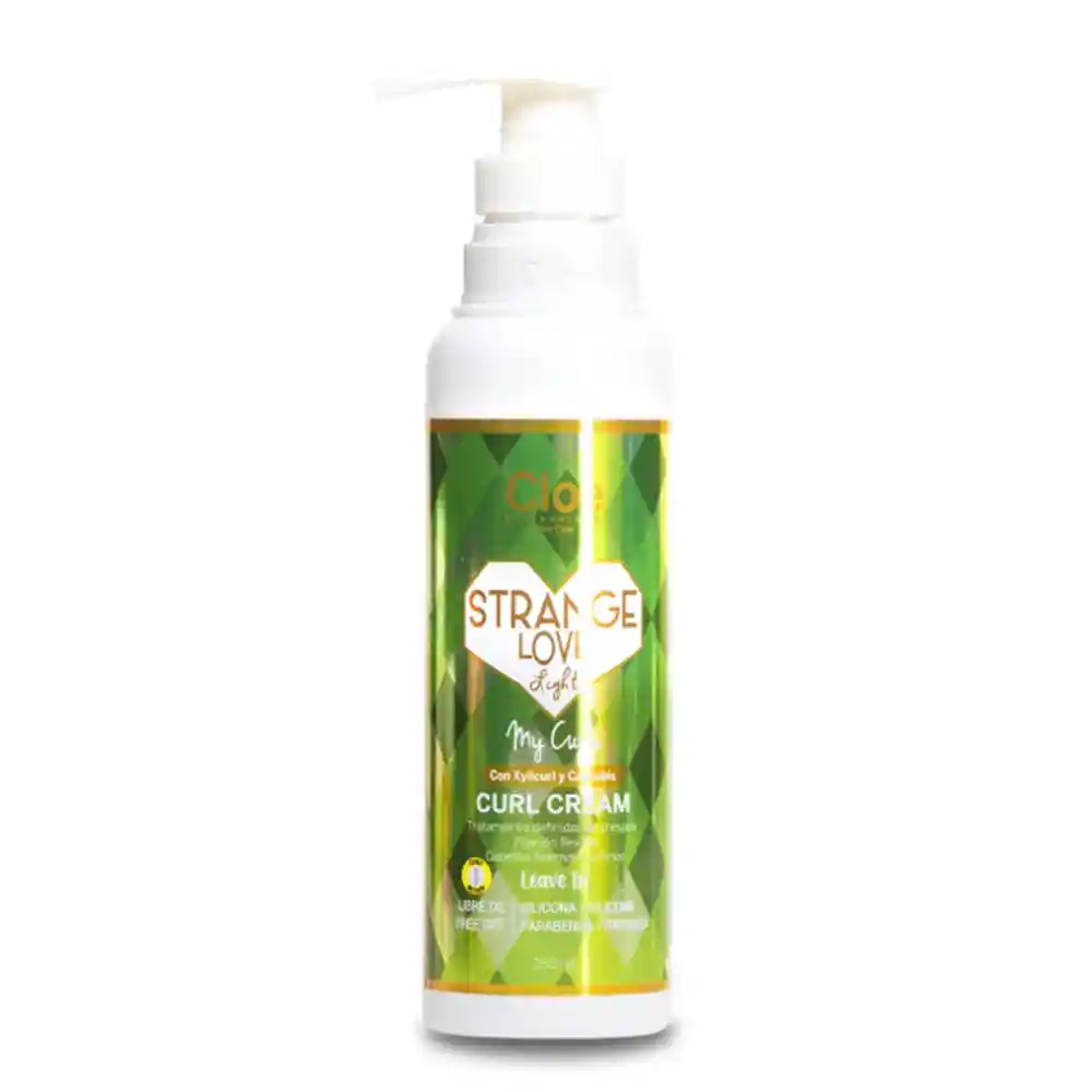 Crema Para Rizos Cloe Strange Love Light 250 Ml