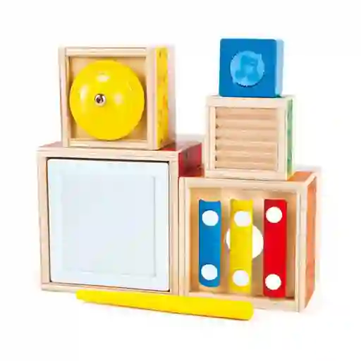 Set De Música Apliado - Hape Juguetes De Madera