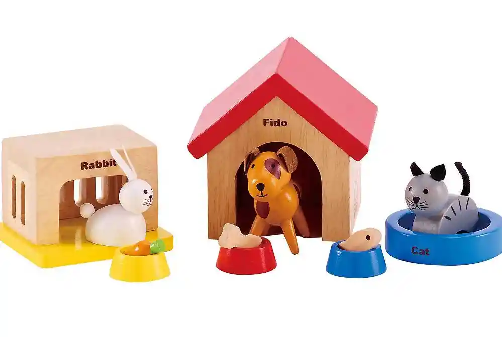 Set De Mini Mascotas Hape Toys
