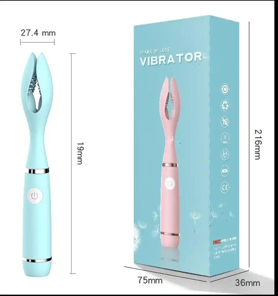 Vibrador Pinza Usb