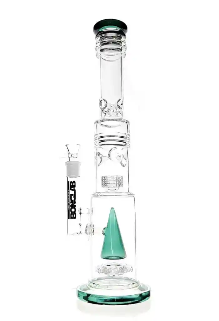 Bong Pirex Bonglab Bongbastic Teal-bonglab