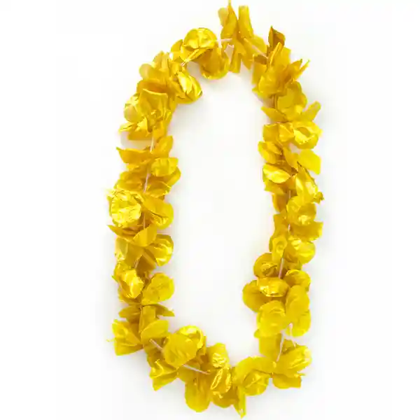 Collar Hawai Dorado 10 Cm