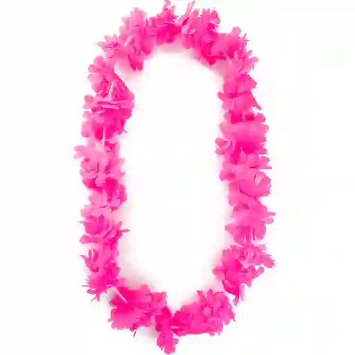 Collar Hawai Fluor Fucsia 7 Cm