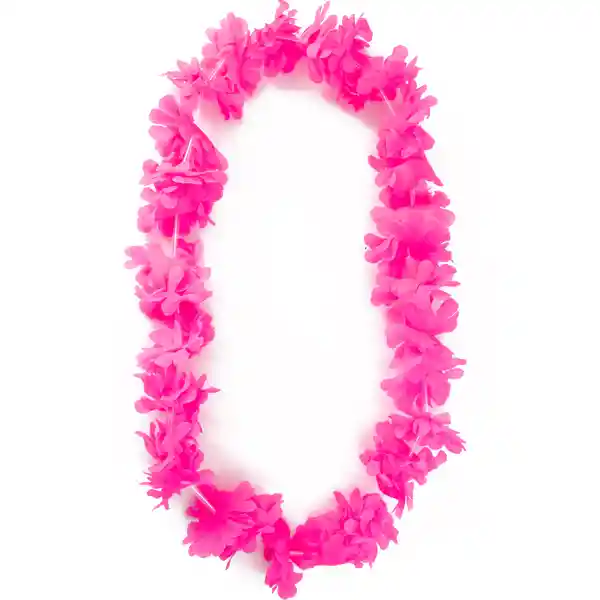 Collar Hawai Fluor Fucsia 7 Cm