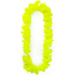 Collar Hawai Fluor Amarillo 7 Cm