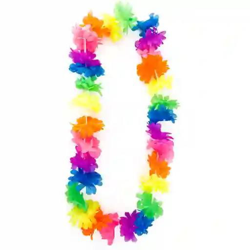 Collar Hawai Fluor Multicolor 7 Cm