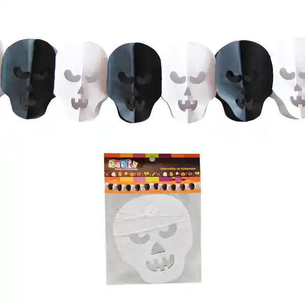 Guirnalda Calavera Bicolor