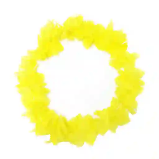 Collar Hawai Neon Amarillo 10 Cm