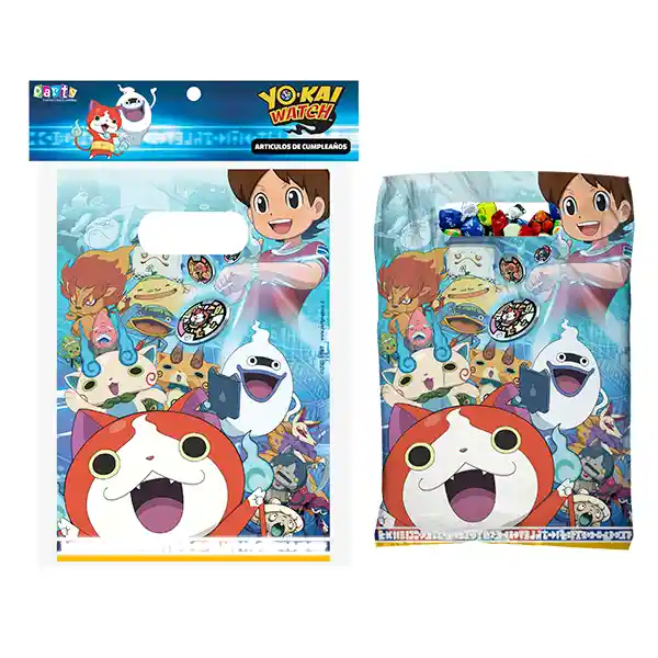 Bolsas De Dulces Yokai Watch 6 Unidades