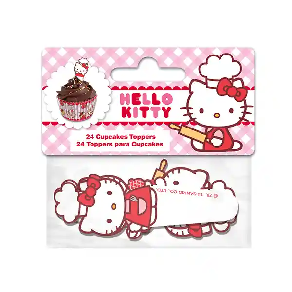 Toppers Cupcakes Hello Kitty