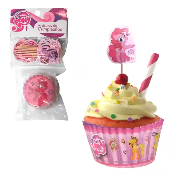 Set Cupcakes Y Picks My Little Pony Pinkie