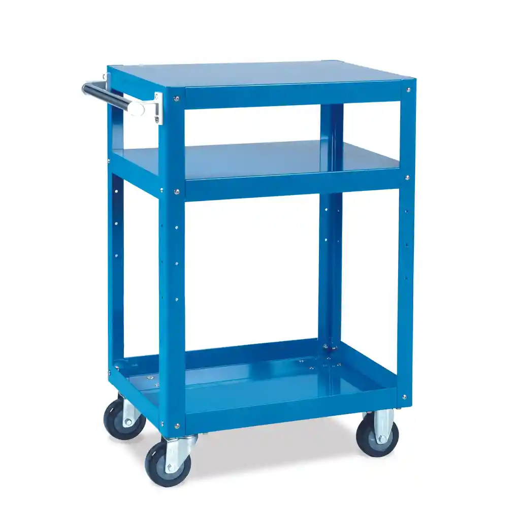 Carro Picking Pequeño De Acero 3 Bandejas 250kg